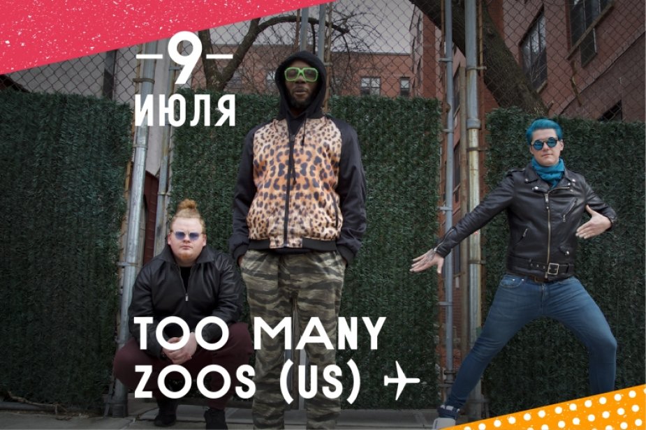 Музыкальный фестиваль STEREOLETO. TOO MANY ZOOZ.